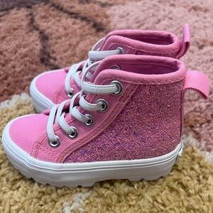 Mudd toddler glitter high top sneakers